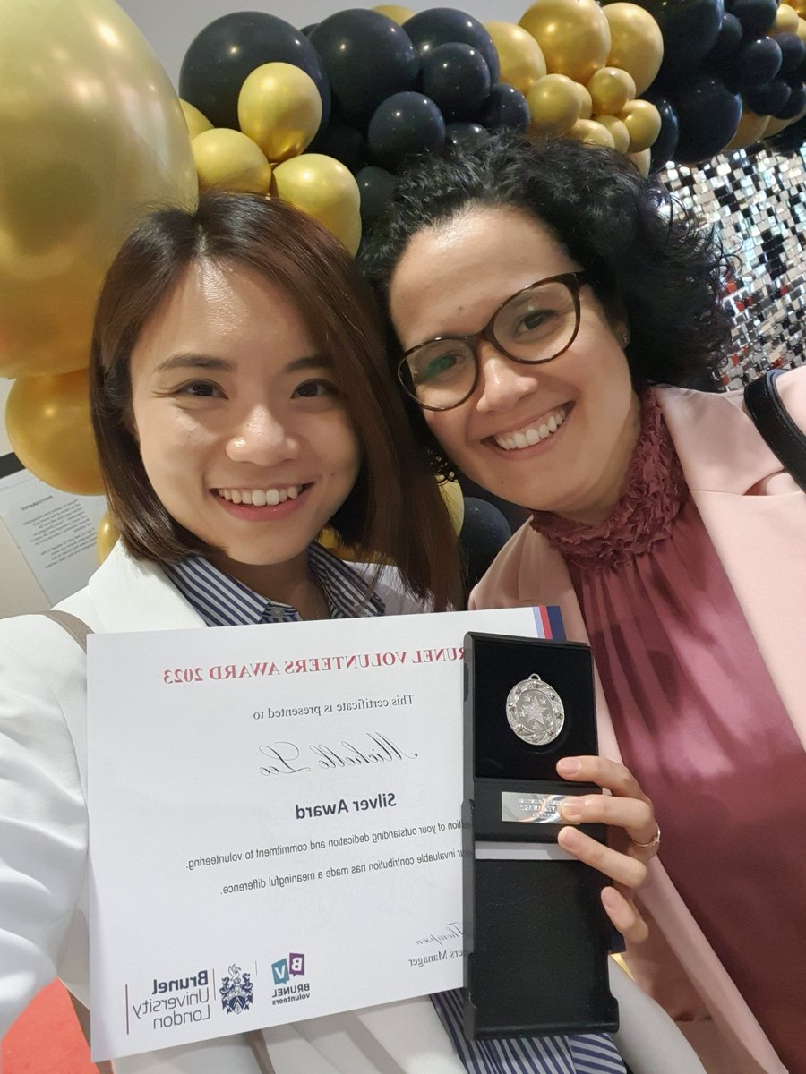 InmaculadaAndre's tweet photo. Congratulations to @MichelleWYLee and all the Doctoral Researchers Peer Mentors @Bruneluni for all your hard work as volunteers! #volunteering #mentoring #research https://t.co/LyirtNPFLx