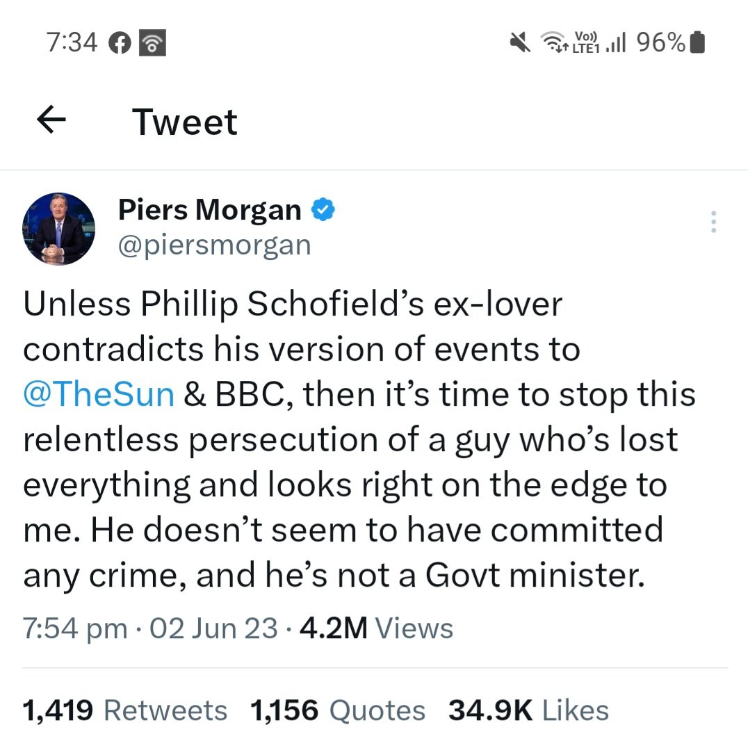 Oh mate, if you think Philip Schofield has had it bad, you will be SOOOO fucking outraged when you see what they did to Meghan Markle. Oh. Wait a sec...🫠🫠🫠