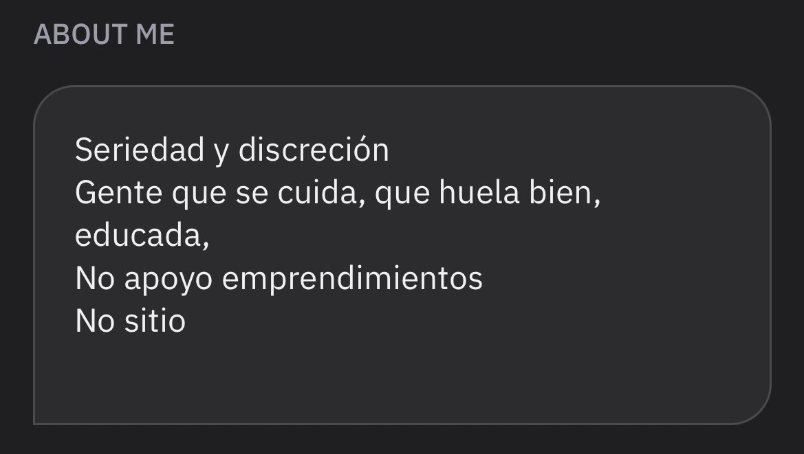 nadie:
los gais: no apoyo emprendimientos