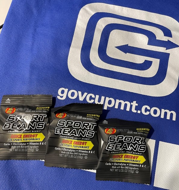 GovCupMT's tweet photo. Our marathon and half marathon runners will have a little treat in their race bags courtesy of @JellyBellyFoods, who provided bags of sports beans to our race. Thank you! https://t.co/WcZZAMG2IL