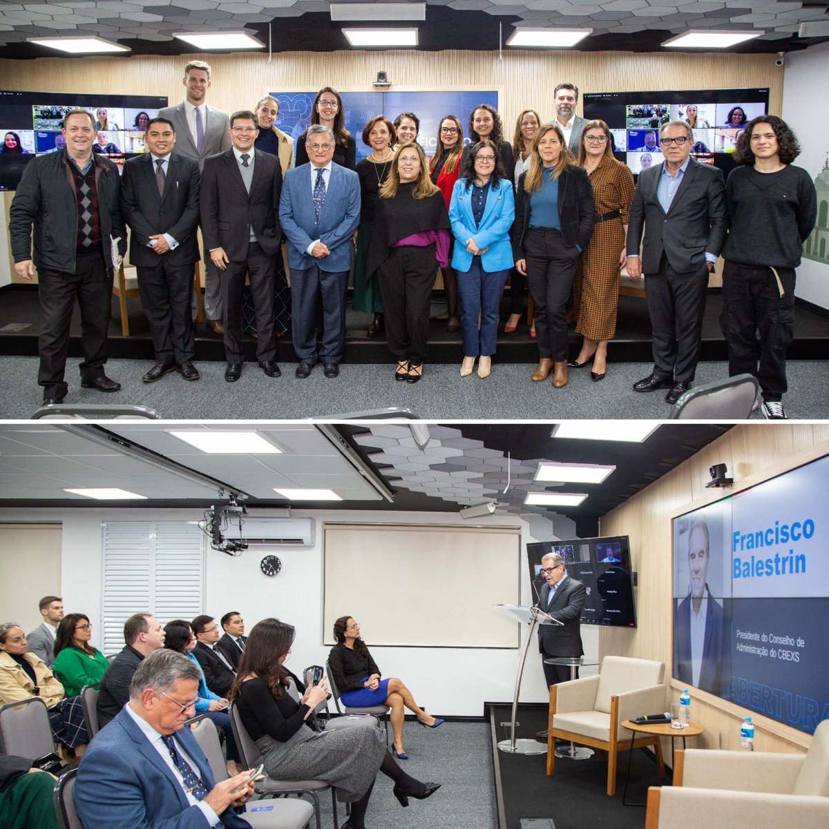 fbalestrin's tweet photo. Concluímos mais uma jornada de aprendizados no CBEXS, que foi inspiradora e entrega uma turma completa de profissionais com expertise e visão crítica na chamada Governança Clínica e do Cuidado. Parabéns aos gestores, palestrantes, coordenadores e alunos do Programa! https://t.co/brugOCwFbk