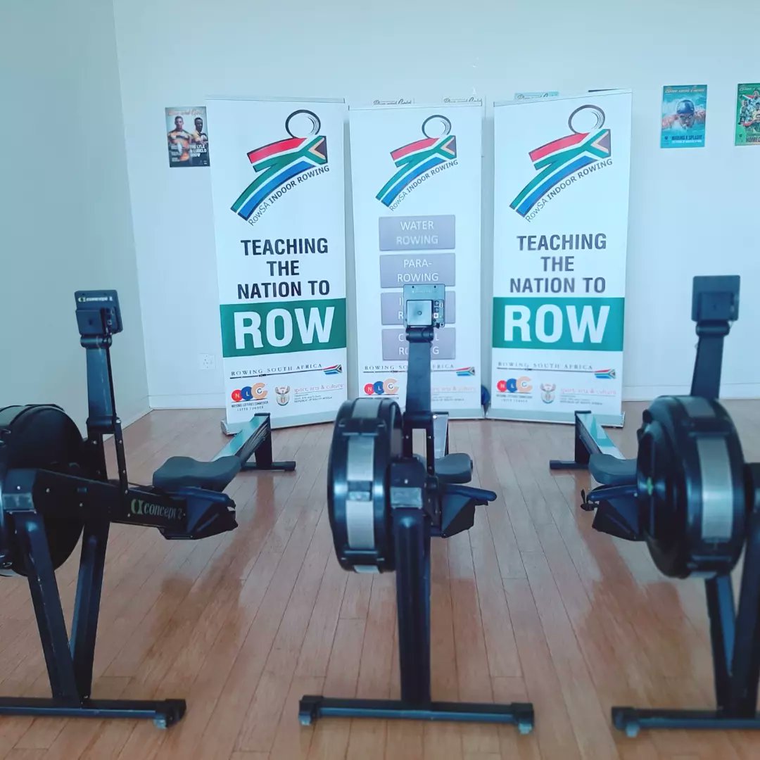 Rowing Machines handover to University of Western Cape today. We are hoping for a fruitful partnership that will help capacitate rowing in Langa. Thank you Western Cape rowing association for the awesome development work already happening. #TeachigtheNATIONtoROW #MyRowingLIFE