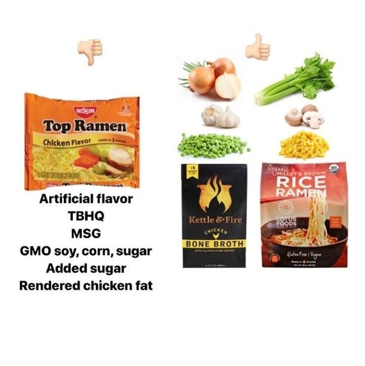 Better ramen swap for the ramen lovers 🍜 

Click the link in our bio for more options👩‍⚕️

#healthy #health #lowtox #nontoxic #noncarcinaginic #noCancer #lowtoxliving #toxinfreehome #toxicfreelife #healthyhome #fitness #organic #allnatural #lowtoxswaps #nontoxicswaps #betterswaps