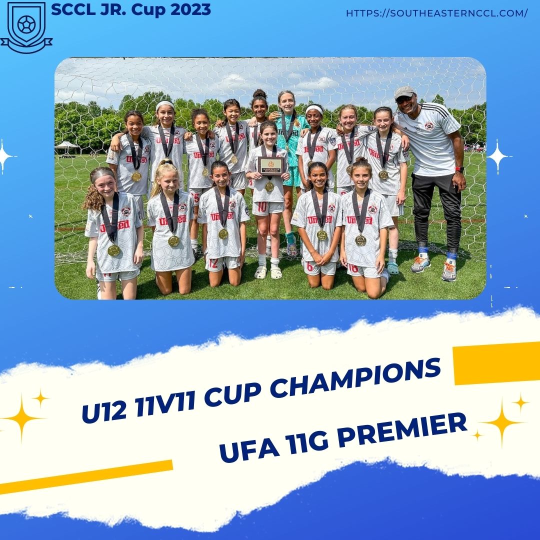 SoutheasternCCL's tweet photo. Congratulations to our girls SCCL Jr. Cup Champions!
@United_FA @NTH_Tophat https://t.co/tPdEVJ9YJE