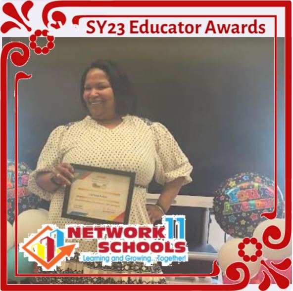 CPSNetwork11's tweet photo. #N11EducatorAwards2023!
Congratulations to Larissa Acker at Fort Dearborn Elementary School for for Perfect Attendance at Coach/Interventionist PLCs!
You ARE a champion to the CORE!
#FortDearborn #CPS #ChampionsToTheCore https://t.co/h8BgVHVmcF