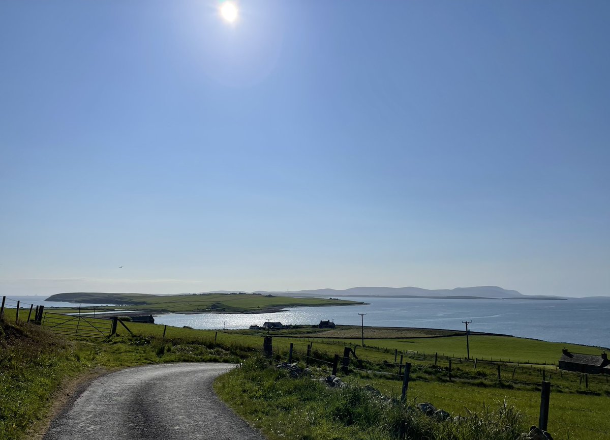 VikBeeWyld's tweet photo. Walk home … I am still surprising myself daily that we are here, that we made this happen 💕 #Orkney #NewIslander #islandlife #home #51NotOut https://t.co/tCSnmCXRM1