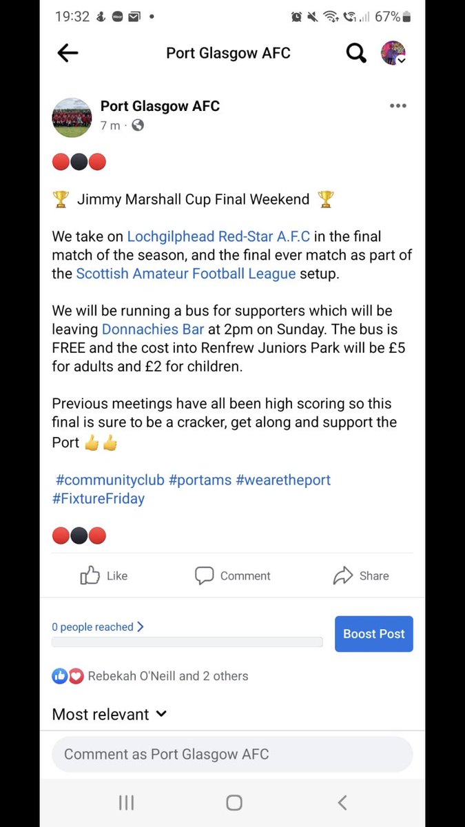 portglasgowafc's tweet photo. https://t.co/U9vGZ4Ub4e
