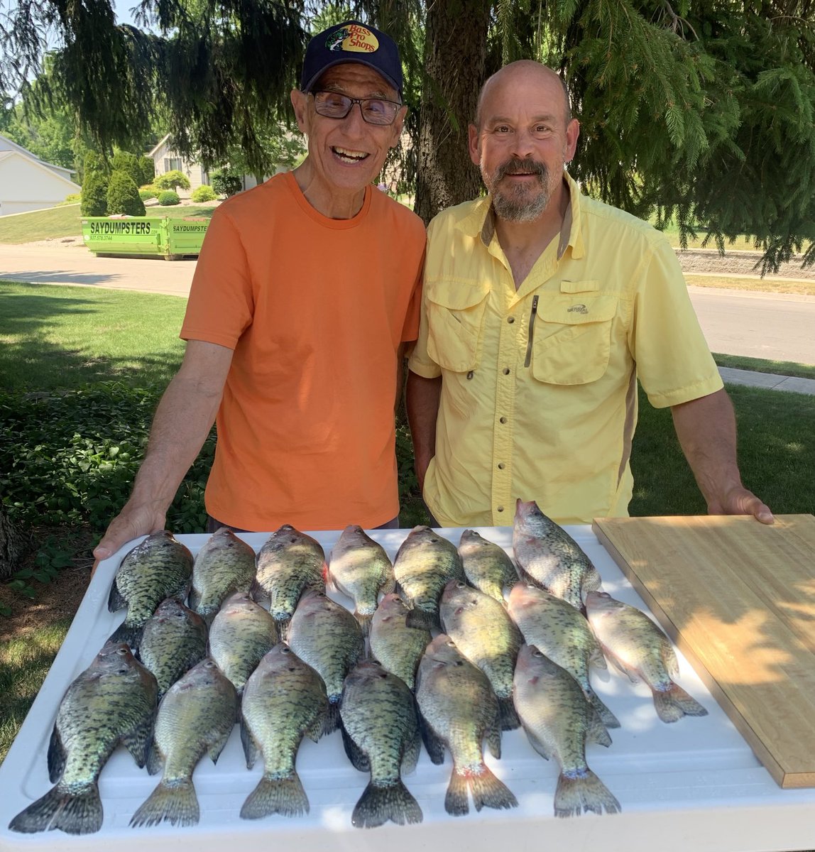 DanRobb65's tweet image. I got out this morning with my neighbor and we put 20 in the live well.