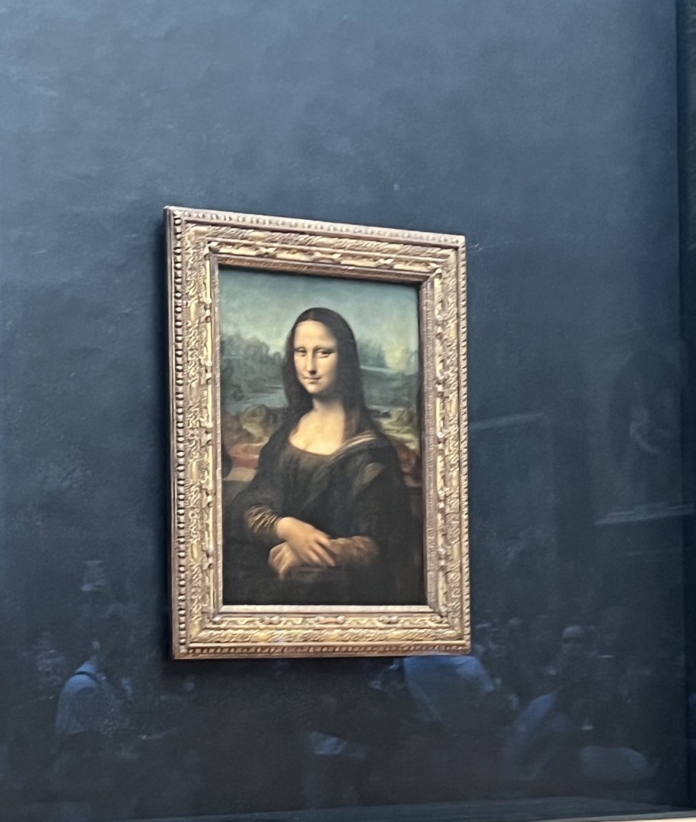 Definitely have a lot of FOMO seeing all the amazing @ISCTglobal evening events! But lucky enough to see this lovely lady tonight @ISCT_ESP #ISCT2023 #StudentLife #PhD #Monalisa #davinci #science