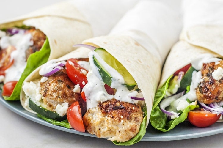 Rich in Mediterranean herbs and spices, this Kofta Wrap is a delicious choice for lunch or dinner. buff.ly/2B5gWAQ