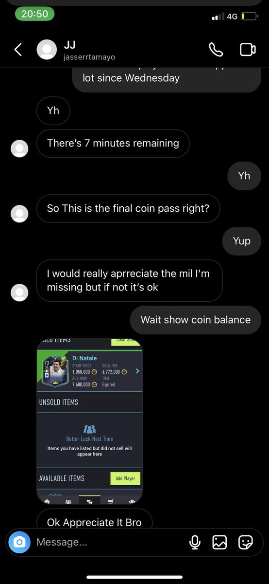 thefutmigga's tweet photo. Looking to Sell 3 mil coins 
Will do it for a cheap price 

 ⭕️sold coins before and 
Retweets appreciated ⭕️ https://t.co/bvwIKTIBuW