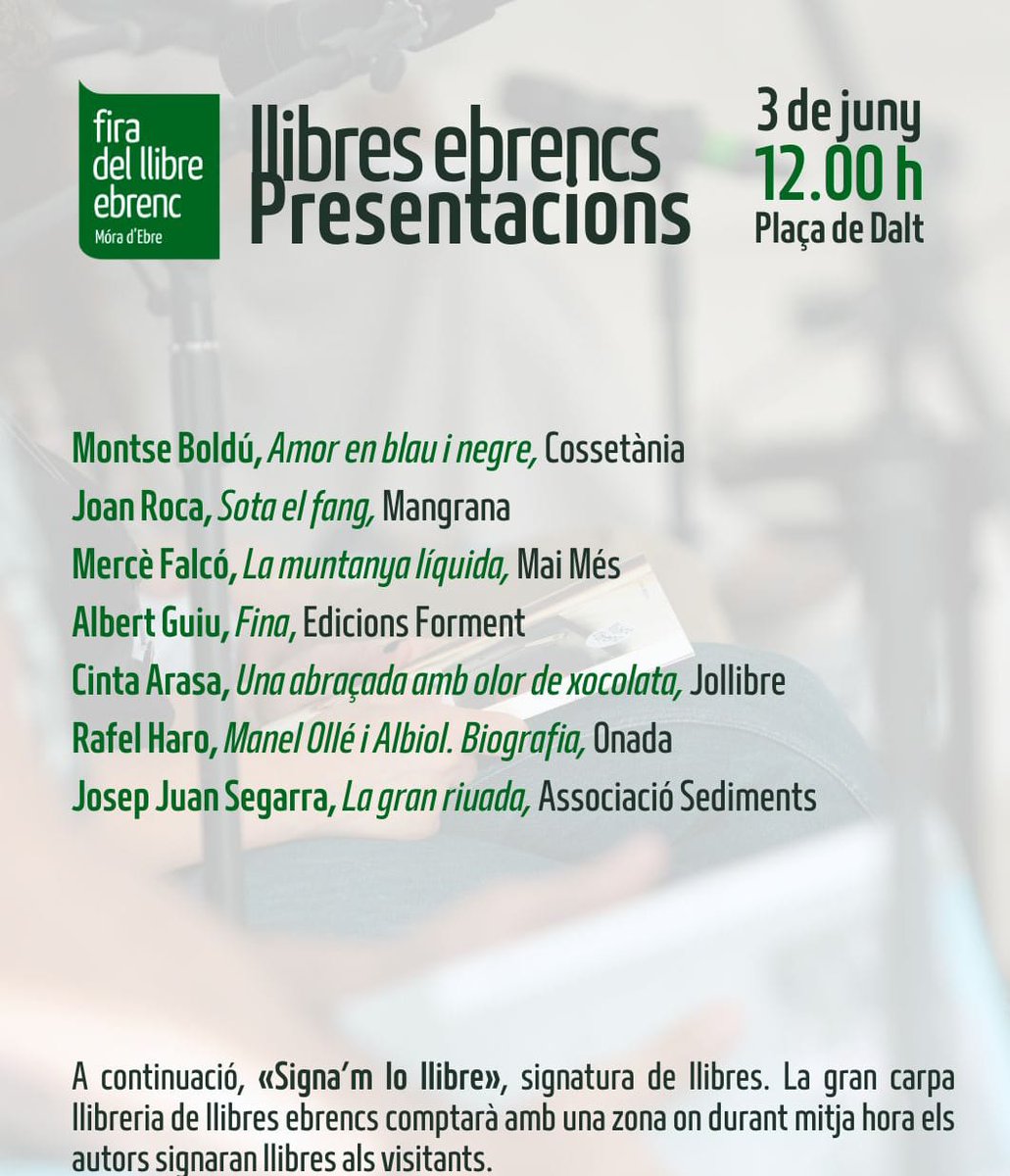 Demà al #Litterarum