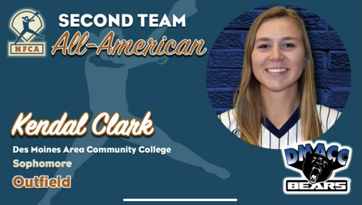 ‼️ALL-AMERICAN‼️

Congrats to Kendal Clark on getting second team All-American for Outfield! We are very proud of you!!

#GoBears🥎
<a href="/BobLigouri/">Bob Ligouri</a>