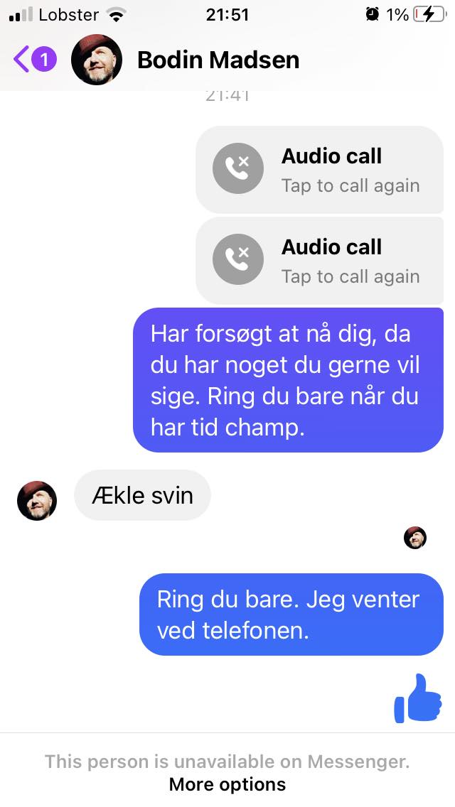 ronnymorris's tweet photo. @MissRinggaard Jeg må sige jeg selv er noget overrasket over Hr. Madsens fremgang. Men med års arbejde i psykiatrien, er det ikke første gang eller noget nyt. Desværre. https://t.co/9z8B1RpXCA