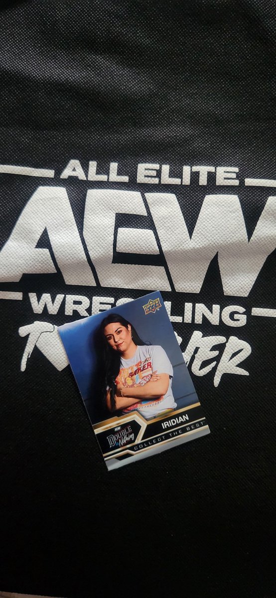 The  #AEWDoN Upper Deck Exclusive
The most iconic trading card I own 🤣
