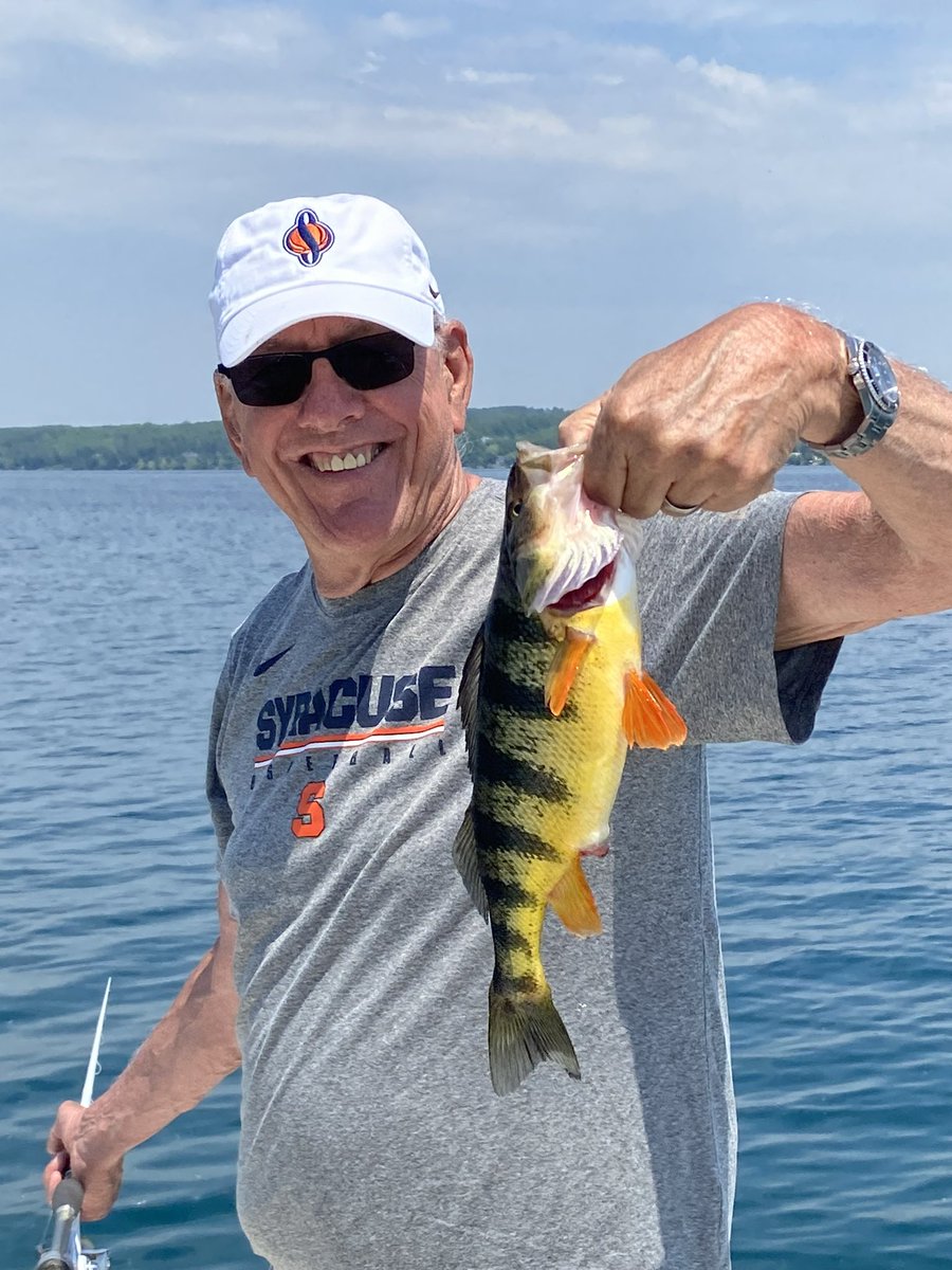 The fish were biting this morning! Looking forward to a great summer on the lake.