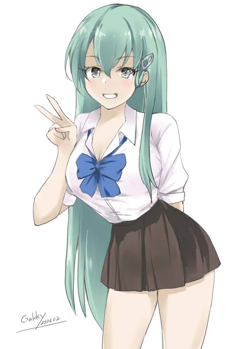 #艦これ版真剣お絵描き60分一本勝負_20230602 イエーイ、提督みてるー