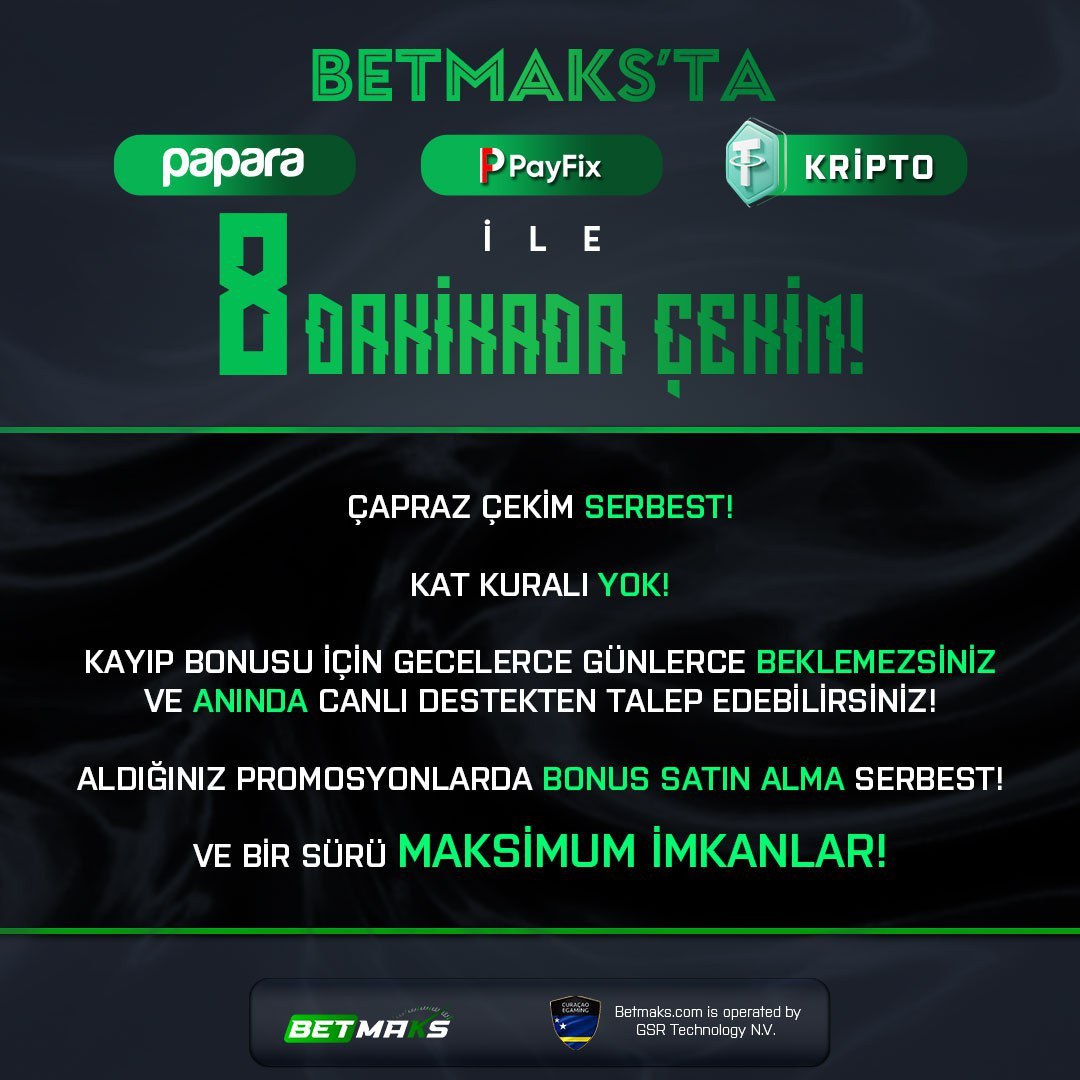 🎁Sponsorumuz BetMaks’tan 20 üyemize 100 FreeSpin!

🌟Sweet Bonanza Oyununda Geçerlidir

💸Son işleminizi tazelemek için;
vbetforum.com/threads/20-san…

👇🏻Tek Şart

RT + ❤️ #vbetforum #betmaks Haştağı İle 5 Aktif Arkadaş Etiketi yapmak.