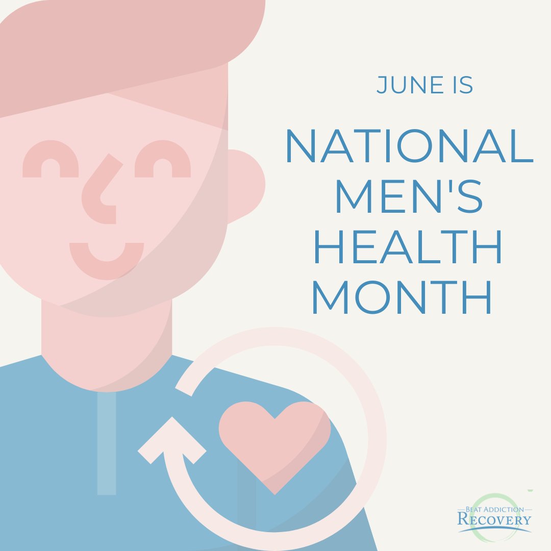 June is National Men's Health Month. 

Follow along as we bring awareness and encourage men to be their healthiest selves, and why reducing or eliminating substances can help.  

#NationalMensHealthMonth #AddictionAwareness #SubstanceAbuse #Health #MensHealth