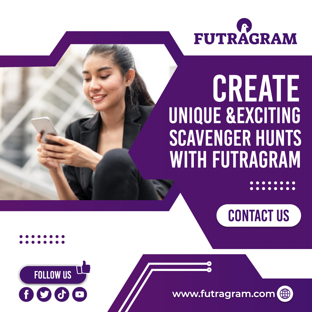 FutragramSocial's tweet image. Try a company sponsered scavenger hunt with Futragram.