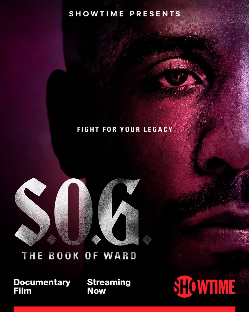 ats_fight's tweet image. Throughout his boxing career, @andreward defied the odds and silenced his critics. 

Watch 𝐒.𝐎.𝐆.: 𝐓𝐡𝐞 𝐁𝐨𝐨𝐤 𝐨𝐟 𝐖𝐚𝐫𝐝 now on Paramount+ with @showtime.

#BookOfWard