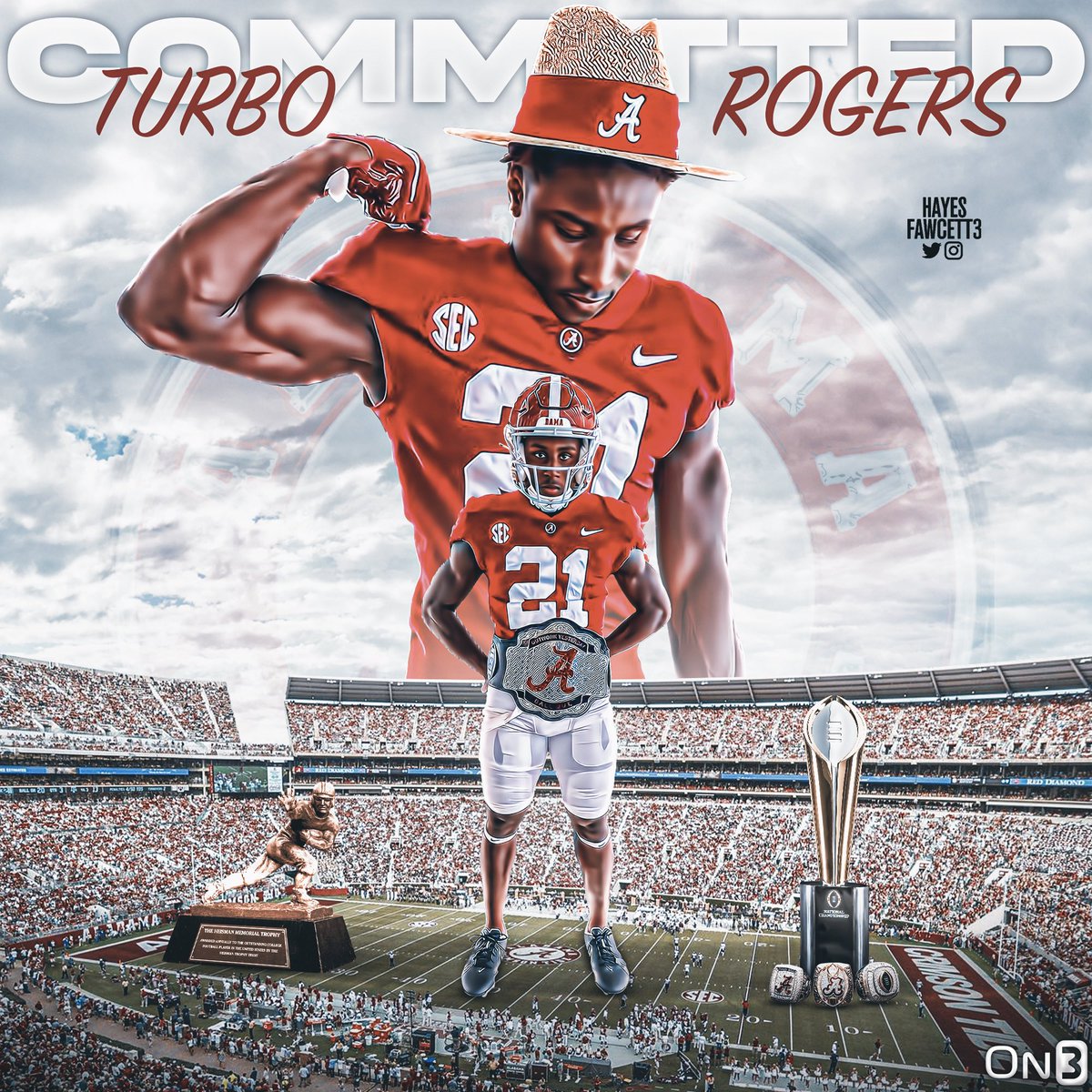 Hayes Fawcett on Twitter "BREAKING Elite 2025 RB Anthony “Turbo