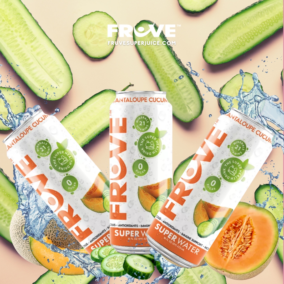 Looking for a delicious and healthy drink option? 🍹 Try our Super Water Cantaloupe Cucumber! With zero sugar and only 1-2 net carbs per serving, it's the perfect low-calorie option for those watching their sugar intake. Not to mention, each can contain 15 servings of fruits a...