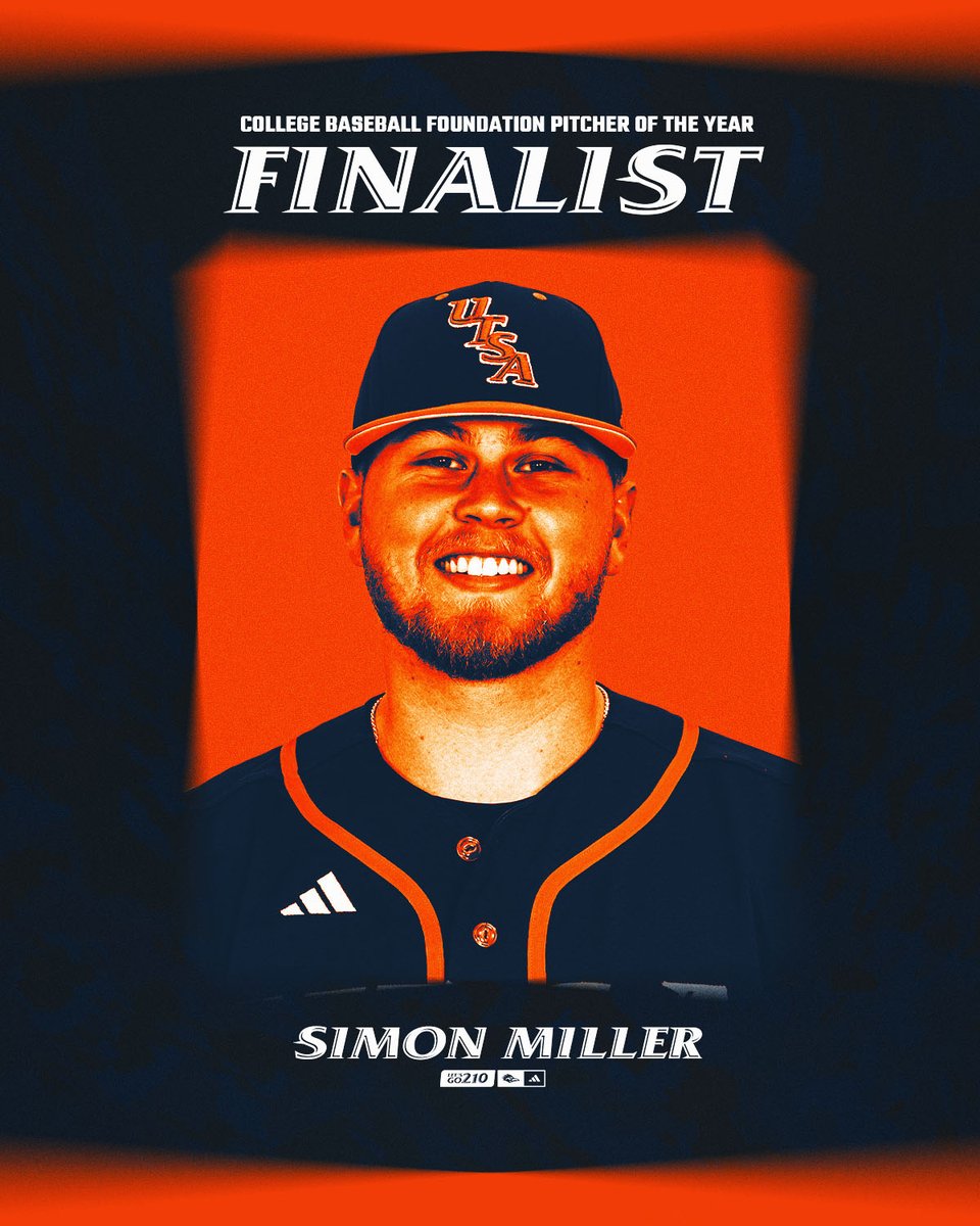 Simon Miller has been named a finalist for the College Baseball Foundation's National Pitcher of the Year award! 💪

More here 🔗 bit.ly/3PaEnxp

#BirdsUp 🤙 | #LetsGo210