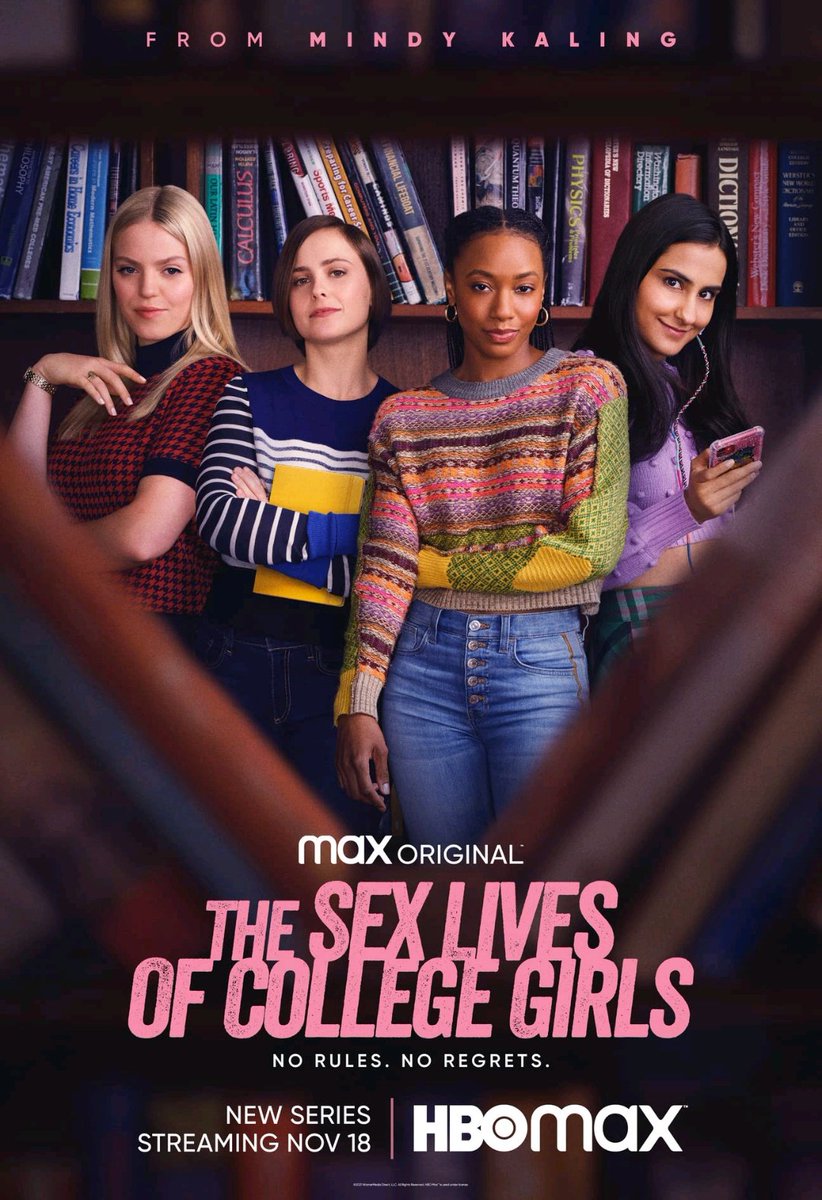 #TheSexLivesOfCollegeGirls Review (Prime)

- Teen girls comedy drama
- 2 seasons, both are engaging. S1 is fantastic
- Comedy portions comes out well
- Lot of steamy romance 🔥
- No hype or twist. Just fun entertainer 👍
- Binge worthy, only for adults

Rating: [3.75 /5]