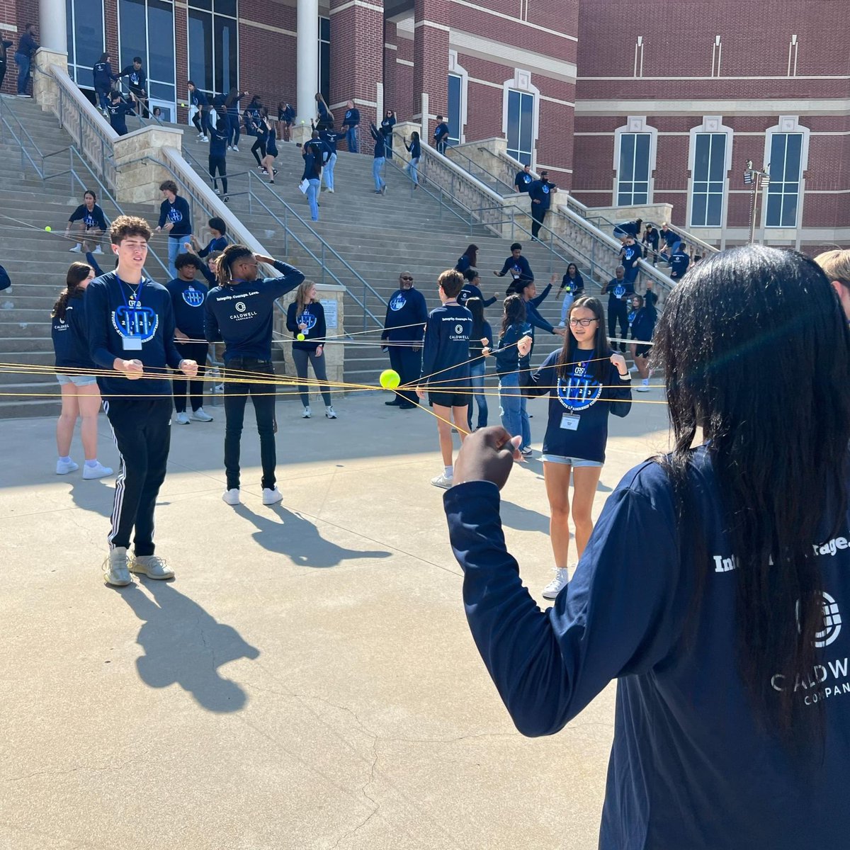 Honored to be the title sponsor for the <a href="/CyFairISD/">Cypress-Fairbanks ISD</a> Student Athletic Leadership Conference. Miranda Hadamik was there to join in on the fun! Creating extraordinary communities is paramount to the culture at Caldwell Cos and we are fortunate to continue our partnership with Cy Fair