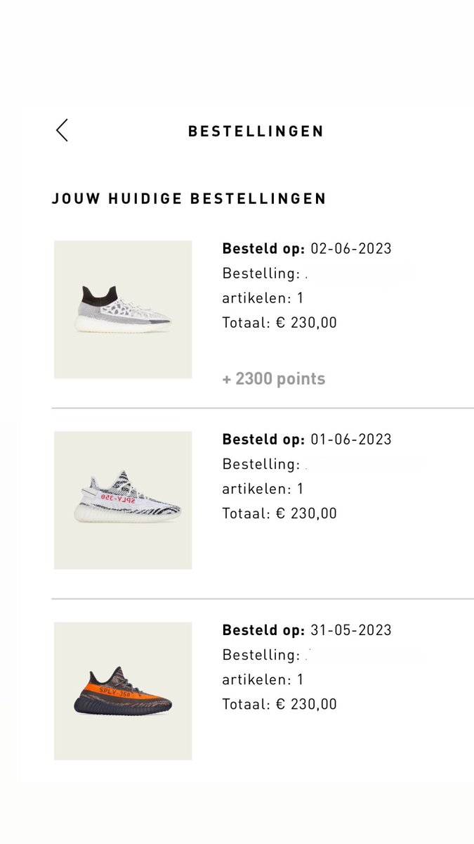 Lemferdinge's tweet photo. Mooi rijtje erbij!! #yeezy #adidas #yeezy350 #raffle #happy https://t.co/zULBoP62FP