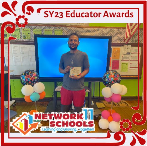 CPSNetwork11's tweet photo. #N11EducatorAwards2023!
Congratulations to Alexander Smagacz at Foster Park Fine Arts Magnet School @fosterparkfine for Highest 5th Grade homeroom attendance!
You ARE a champion to the CORE!
#FosterPark #CPS #ChampionsToTheCore https://t.co/LqQt557ihe