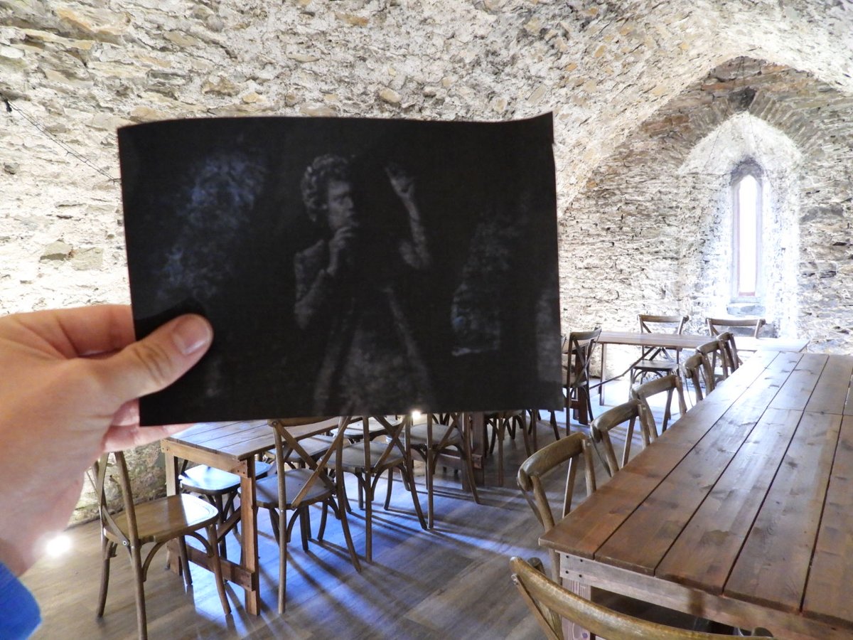 deanhall30's tweet photo. Great to visit @ManorbierCastle location for the #BBC #thelionthewitchandthewardrobe #thepevensies #whitewitch filmed in 1988 https://t.co/RydEYv5Uxh
