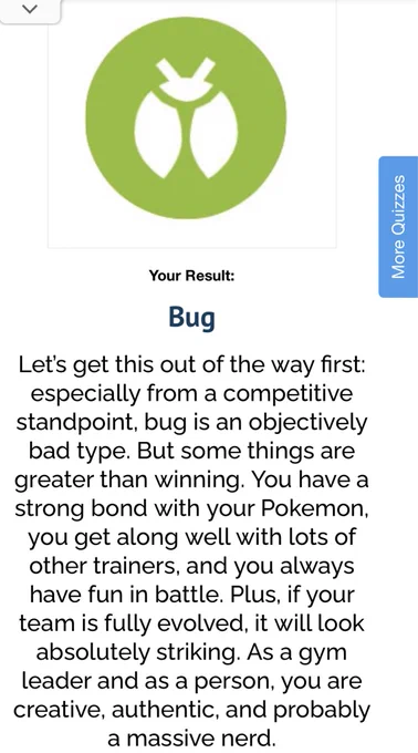 i was like `how could i possibly be a bug type' til the description clocked me hard