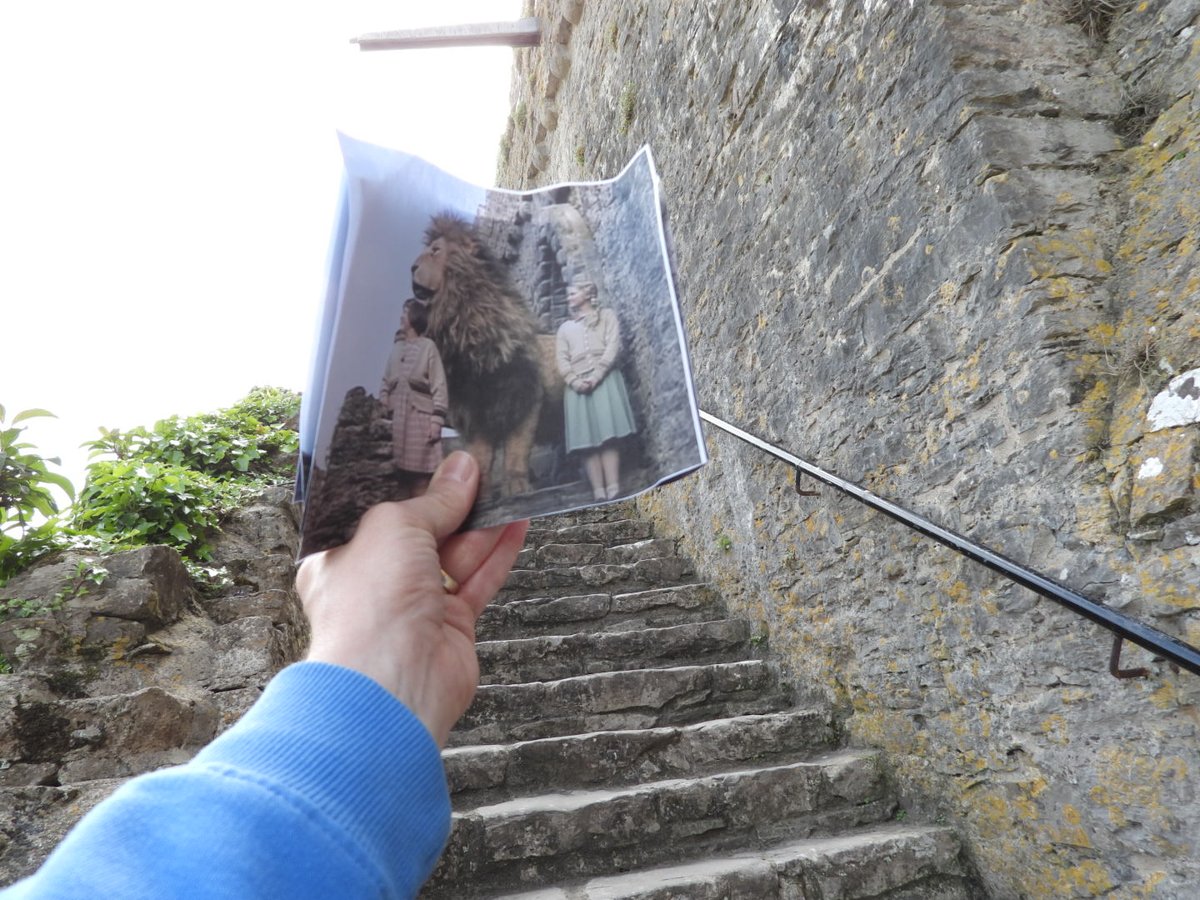 deanhall30's tweet photo. Great to visit @ManorbierCastle location for the #BBC #thelionthewitchandthewardrobe #thepevensies #whitewitch filmed in 1988 https://t.co/RydEYv5Uxh