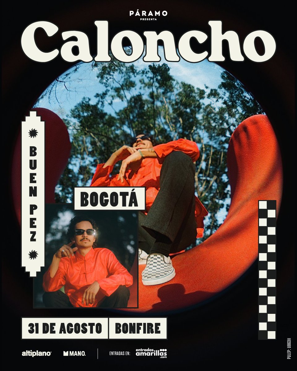 elcaloncho's tweet photo. ¡Bogotá! 🇨🇴

El Buen Pez 🌈🐬 pasa a visitar. Nos vemos por allá muy pronto. 

Ya pueden reservar sus entradas aquí: https://t.co/YTZWuwNRIb https://t.co/95EsgbQPET