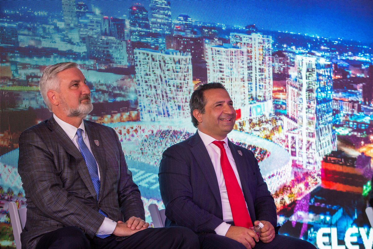 “Eleven Park  is a gamechanger for the capital city and magnet for the entire state. It will create quality of life benefits for all Hoosiers that go far beyond a soccer stadium” @GovHolcomb