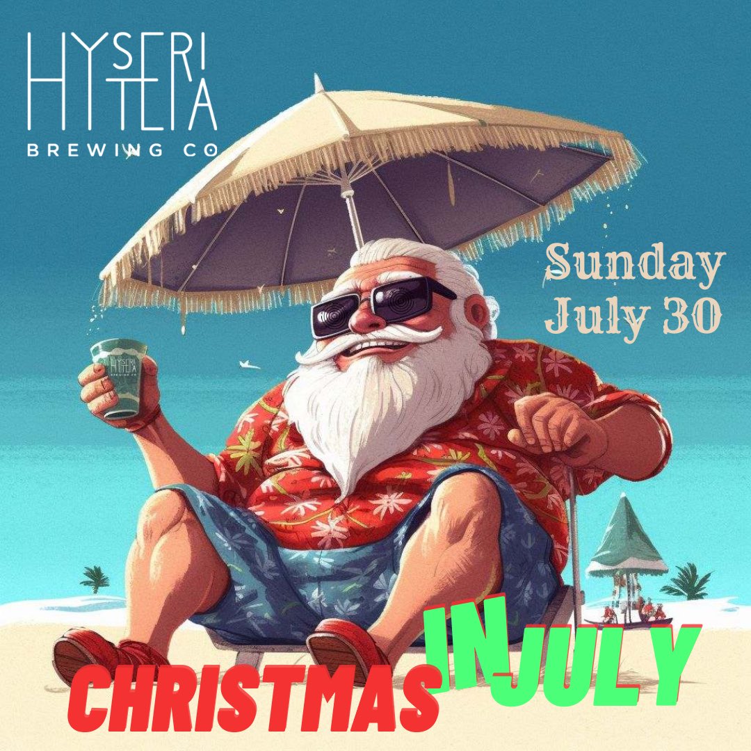 Hysteria Brewing Company is throwing a Block Party Sunday July 30th at our Columbia Location! Multiple musical acts, vendors, and food trucks will be ON-Site! Cheers! 🍻🍻‼️