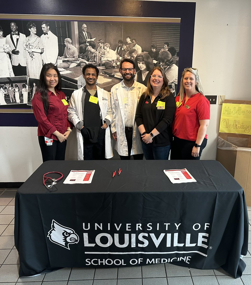 University of Louisville GME Office on X: Recently, a few of our residents  & fellows joined us to share information about going into medicine  & UofL at a career fair at Louisville