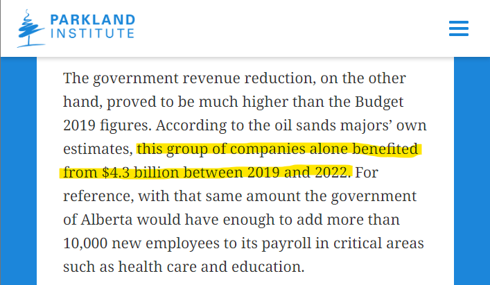 zjlaing's tweet photo. no, i’m not.

i’m laughing about the fact that suncor is slashing 1500 jobs and trying to pin it on fiscal health when they posted $2.05-BILLION in profit in q1 this year.

i’m laughing at the fact that it happened three days after the ucp got re-elected and that it’s going to just be shrugged off.   can you imagine the reaction to this if the ndp were elected? my god! people would be frothing at their mouths. 

wasn’t the upc’s eight percent corporate tax rate supposed to attract business and allow it to be easier for them to operate in alberta? all alberta got was the wool pulled over our eyes with the rich getting richer and thousands losing their jobs. https://t.co/aT9OpcQbRl