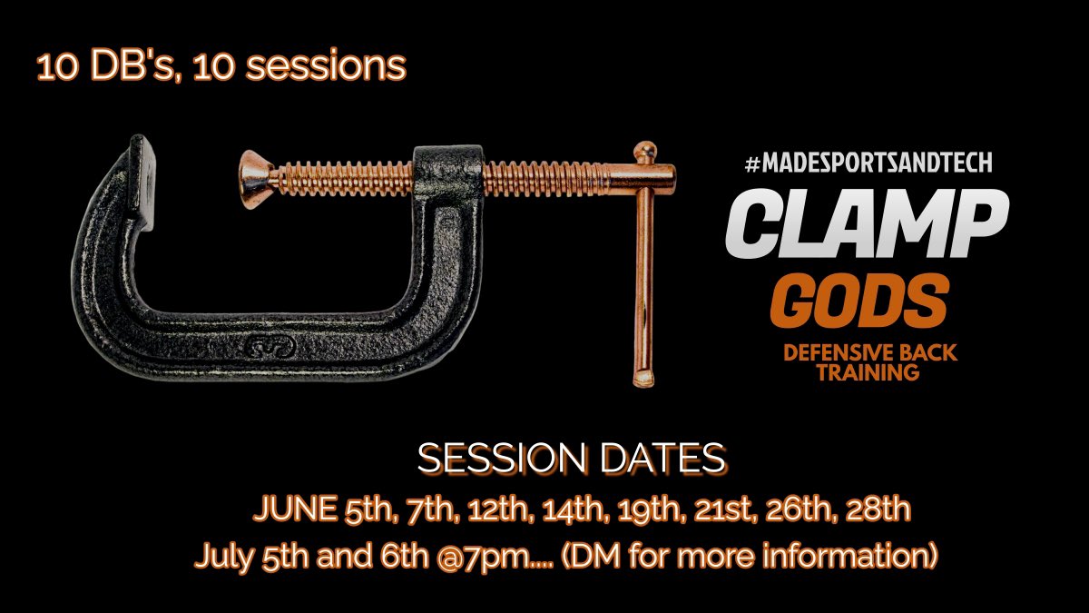 MADEcoachjack's tweet photo. DB’s in or around Bryan/College Station tap in!! We getting active in the month of June!! Dm me for reservations or more information!!! #MADE https://t.co/pdNkX9Onmx