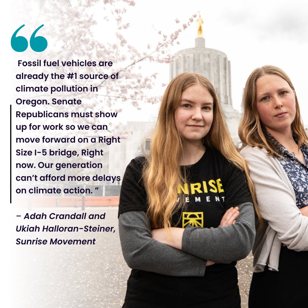 Gen-Z is showing up for a Right Size I-5 Bridge, Right Now. Why aren’t Senate Republicans?