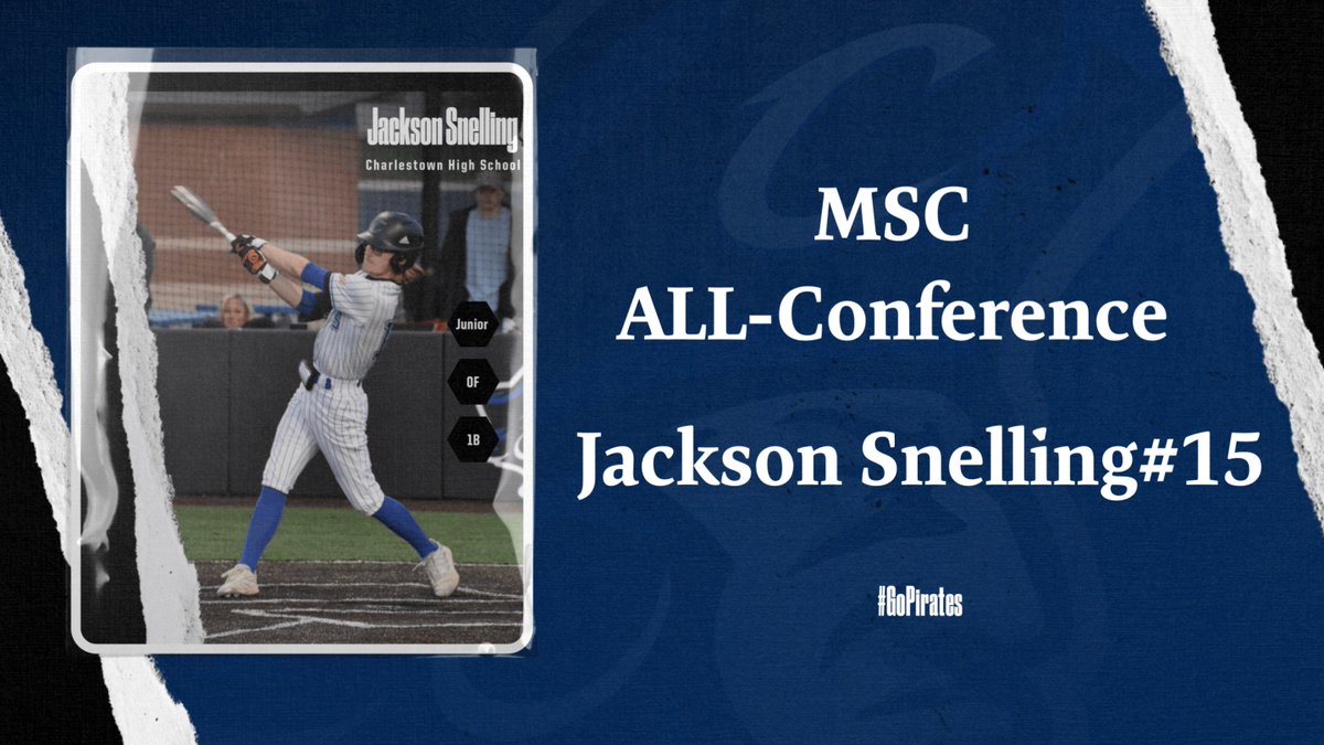 Congratulations to Jackson Snelling on being selected to the MSC All Conference team!