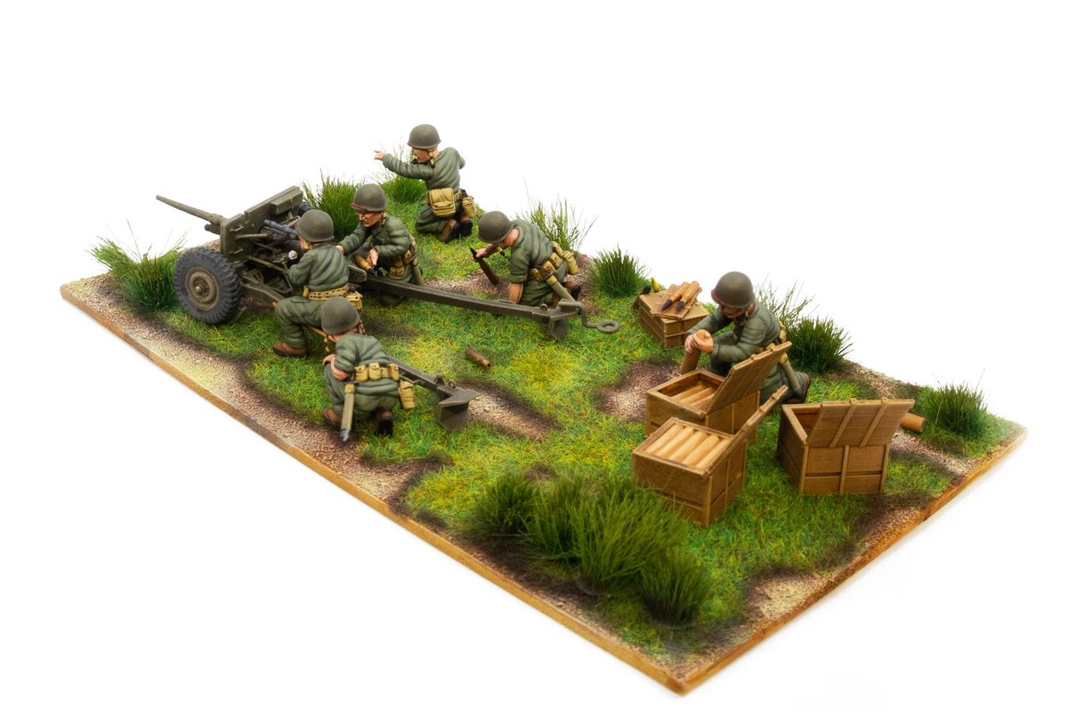 StudioHistoria's tweet photo. Check out the M3 37mm AT Gun painted by Andreas for First to Fight: USMC Guadalcanal Campaign. This and over twenty other stretchgoals unlocked with many more to go. 

Join today and get the Early Bird Pricing and bonus Codetalker Team. 
https://t.co/jLSme40GhJ https://t.co/BoAdz2C1lw