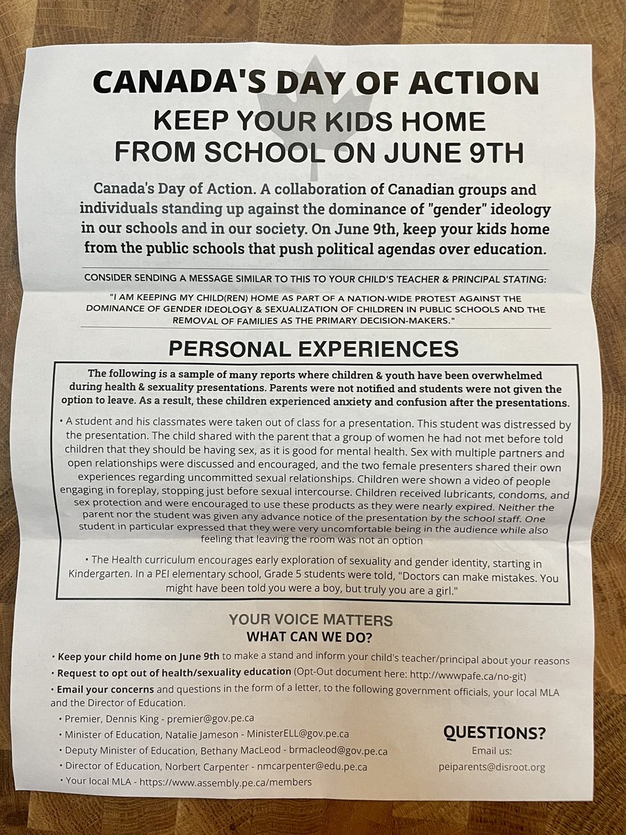 melldover's tweet image. Hey #pei peeps, anyone else get this garbage in their mailbox today? #haters have no place in my home! #bigots #cowards