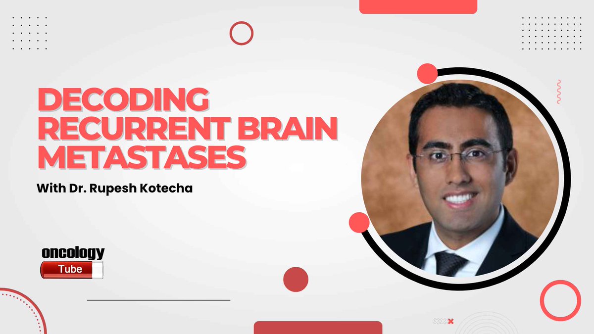 🔬 Today at the ASCO Annual Meeting 2023, where groundbreaking advancements in cancer research and treatment are taking center stage! 🎉 New on OncologyTube! 🎥 oncologytube.com/video/42011/18… The Power of 18F-Fluciclovine PET Dr. @Rrkotecha @MiamiCancerInst #BrainMetastases #ASCO23