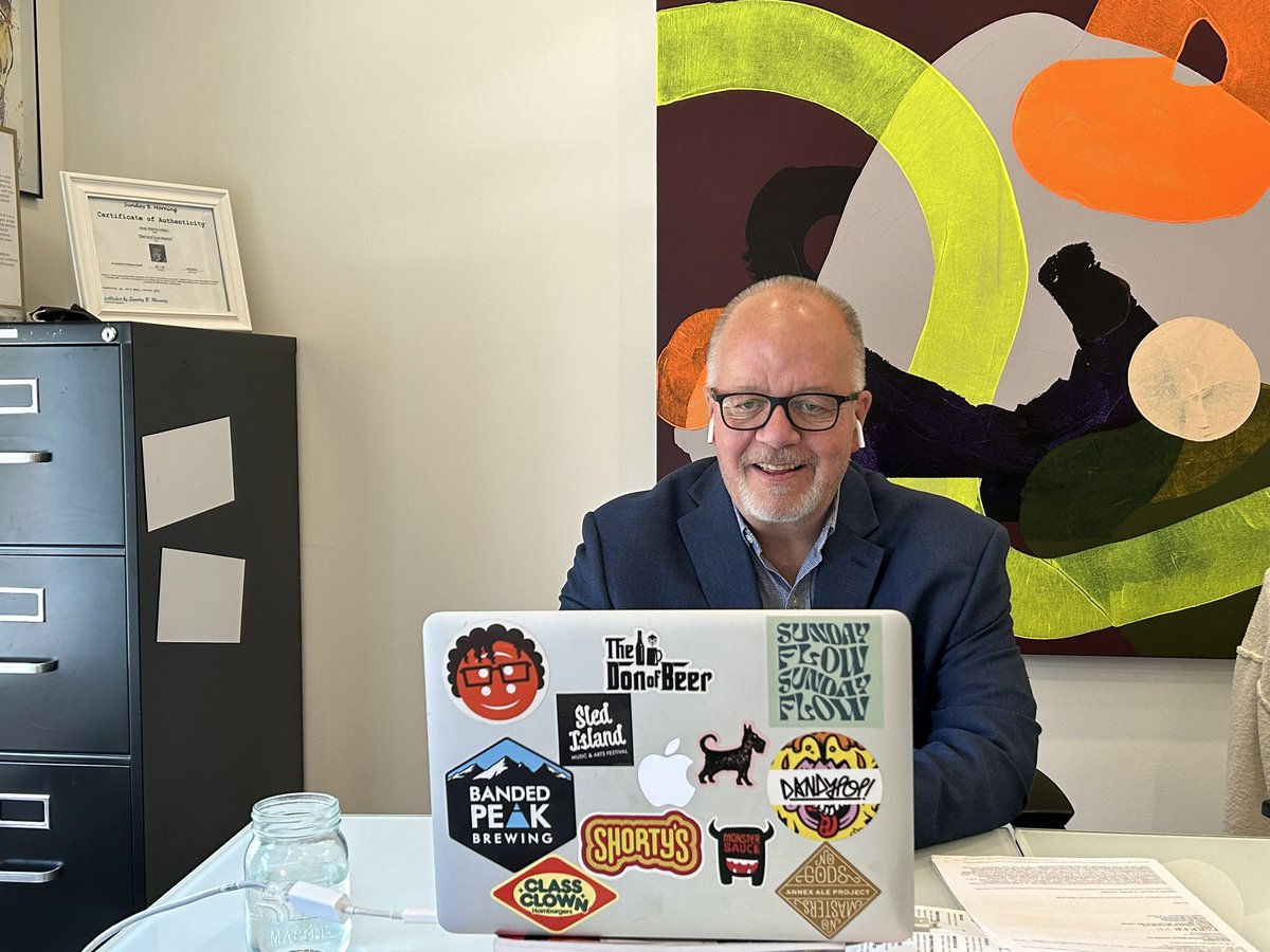 Bob Sumner: Views are mostly of mountains. tweet media