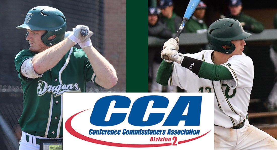 TUDragonsBB's tweet photo. Congratulations in order once again for @timmyorr18 and @griffstevens7 as they land more regional honors. The time, it’s the Conference Commissioners Association. 

https://t.co/5XVlTI6Bxu https://t.co/0RLpKTs6xP