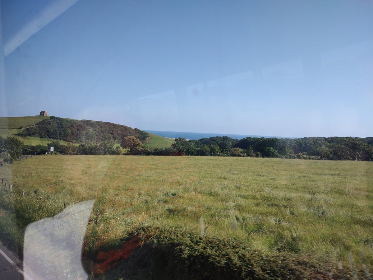 The X53 Jurassic Coaster from Weymouth to Lyme Regis must rate as one of the best bus rides in the UK. And at £2, the best value. #Dorset #bustravel #Jurassiccoast