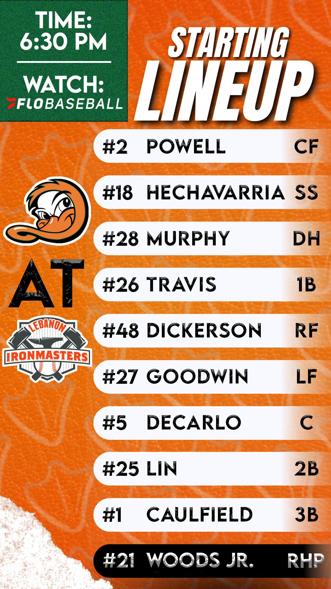 Long Island Ducks on Twitter "LINEUP The Ducks are in Lancaster, Pa. to take on the Lebanon